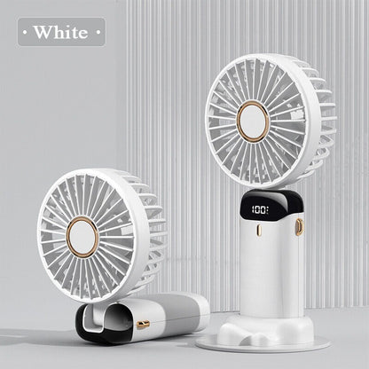 Portable Mini Fan - Digital Display
