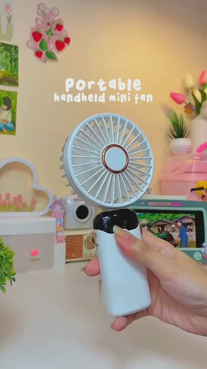 Portable Mini Fan - Digital Display